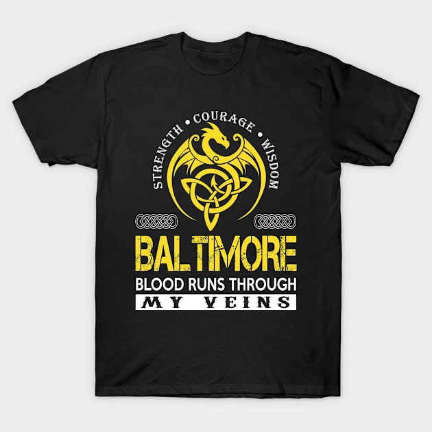 BALTIMORE T-Shirt by isaiaserwin